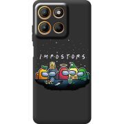 Чорний чохол BoxFace Motorola G17 Among Us Impostors