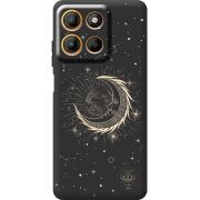 Чорний чохол BoxFace Motorola G17 Moon