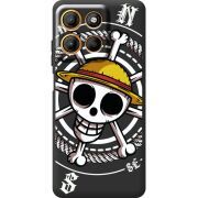 Чорний чохол BoxFace Motorola G17 One Piece Компас