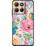 Чохол BoxFace Motorola G17 Power Birds in Flowers