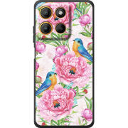 Чохол BoxFace Motorola G17 Power Birds and Flowers
