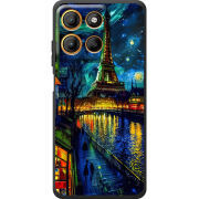 Чохол BoxFace Motorola G17 Power Сяйво над Парижем