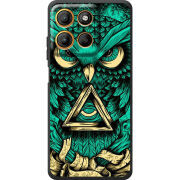 Чохол BoxFace Motorola G17 Power Masonic Owl