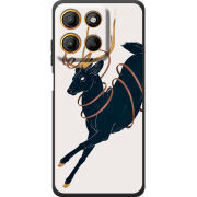 Чохол BoxFace Motorola G17 Power Black Deer