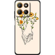Чохол BoxFace Motorola G17 Power Flower Hands