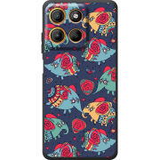 Чохол BoxFace Motorola G17 Power Flying Elephants