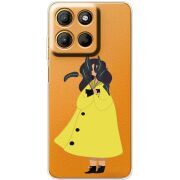 Прозорий чохол BoxFace Motorola G17 Power Just a Girl