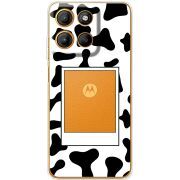 Прозорий чохол BoxFace Motorola G17 Power Cow