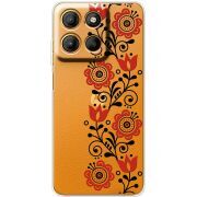 Прозорий чохол BoxFace Motorola G17 Power Ethno Ornament
