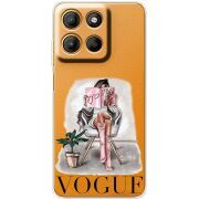 Прозорий чохол BoxFace Motorola G17 Power VOGUE