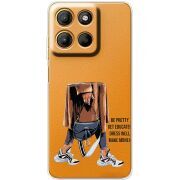 Прозорий чохол BoxFace Motorola G17 Power Motivation