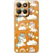 Прозорий чохол BoxFace Motorola G17 Power Unicorns