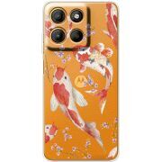 Прозорий чохол BoxFace Motorola G17 Power Japanese Koi Fish