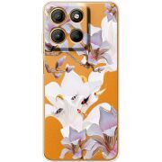 Прозорий чохол BoxFace Motorola G17 Power Chinese Magnolia