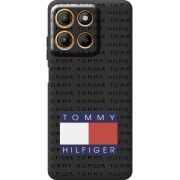 Чорний чохол BoxFace Motorola G17 Power Tommy Print