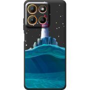 Чорний чохол BoxFace Motorola G17 Power Lighthouse