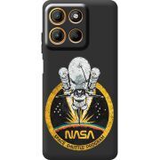 Чорний чохол BoxFace Motorola G17 Power NASA Spaceship