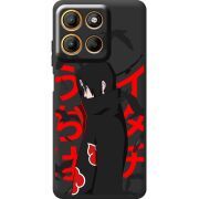 Чорний чохол BoxFace Motorola G17 Power Учиха Итачи