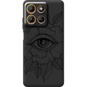 Чорний чохол BoxFace Motorola G17 Power Eye