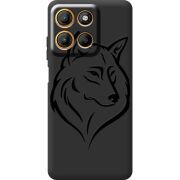 Чорний чохол BoxFace Motorola G17 Power Wolf