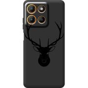 Чорний чохол BoxFace Motorola G17 Power Deer