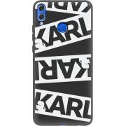 Черный чехол Uprint Honor 8x White Karl