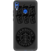 Черный чехол Uprint Honor 8x Black Coffee