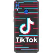 Черный чехол Uprint Honor 8x Tik Tok