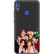 Черный чехол Uprint Honor 8x BTS