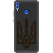 Черный чехол Uprint Honor 8x Ukrainian Trident