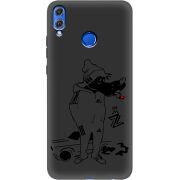 Черный чехол Uprint Honor 8x 