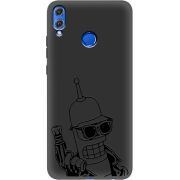 Черный чехол Uprint Honor 8x 