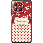 Чохол BoxFace Motorola Edge 60 Neo Именной Polka Dots