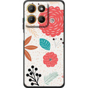 Чохол BoxFace Motorola Edge 60 Neo Line Flowers