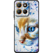 Чохол BoxFace Motorola Edge 60 Neo Голубоглазый Кот