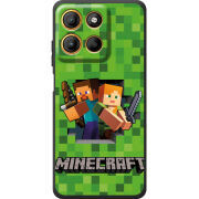Чохол BoxFace Motorola Edge 60 Neo Майнкрафт Стів і Алекс