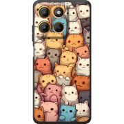 Чохол BoxFace Motorola Edge 60 Neo Котики муркотики