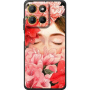 Чохол BoxFace Motorola Edge 60 Neo Girl in Flowers