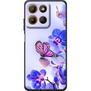 Чохол BoxFace Motorola Edge 60 Neo Orchids and Butterflies