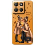 Прозорий чохол BoxFace Motorola Edge 60 Neo Mommy Is My BFF