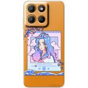 Прозорий чохол BoxFace Motorola Edge 60 Neo The Sakuras Will Cry For You