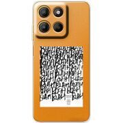 Прозорий чохол BoxFace Motorola Edge 60 Neo Blah Blah