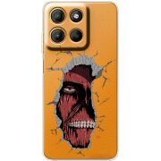 Прозорий чохол BoxFace Motorola Edge 60 Neo Нападение Титана