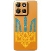 Прозорий чохол BoxFace Motorola Edge 60 Neo Gold Trident