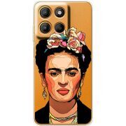 Прозорий чохол BoxFace Motorola Edge 60 Neo Фрида Кало