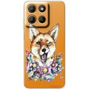 Прозорий чохол BoxFace Motorola Edge 60 Neo Winking Fox