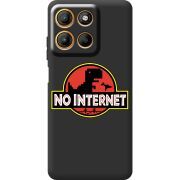 Чорний чохол BoxFace Motorola Edge 60 Neo No Internet