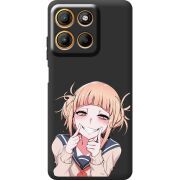 Чорний чохол BoxFace Motorola Edge 60 Neo Himiko Toga Smile