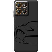 Чорний чохол BoxFace Motorola Edge 60 Neo Sportcar