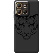 Чорний чохол BoxFace Motorola Edge 60 Neo Tiger